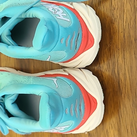 Hoka One One Clifton 8 Aquarelle Blue Athletic Running Shoes Women’s 11B - Picture 5 of 11